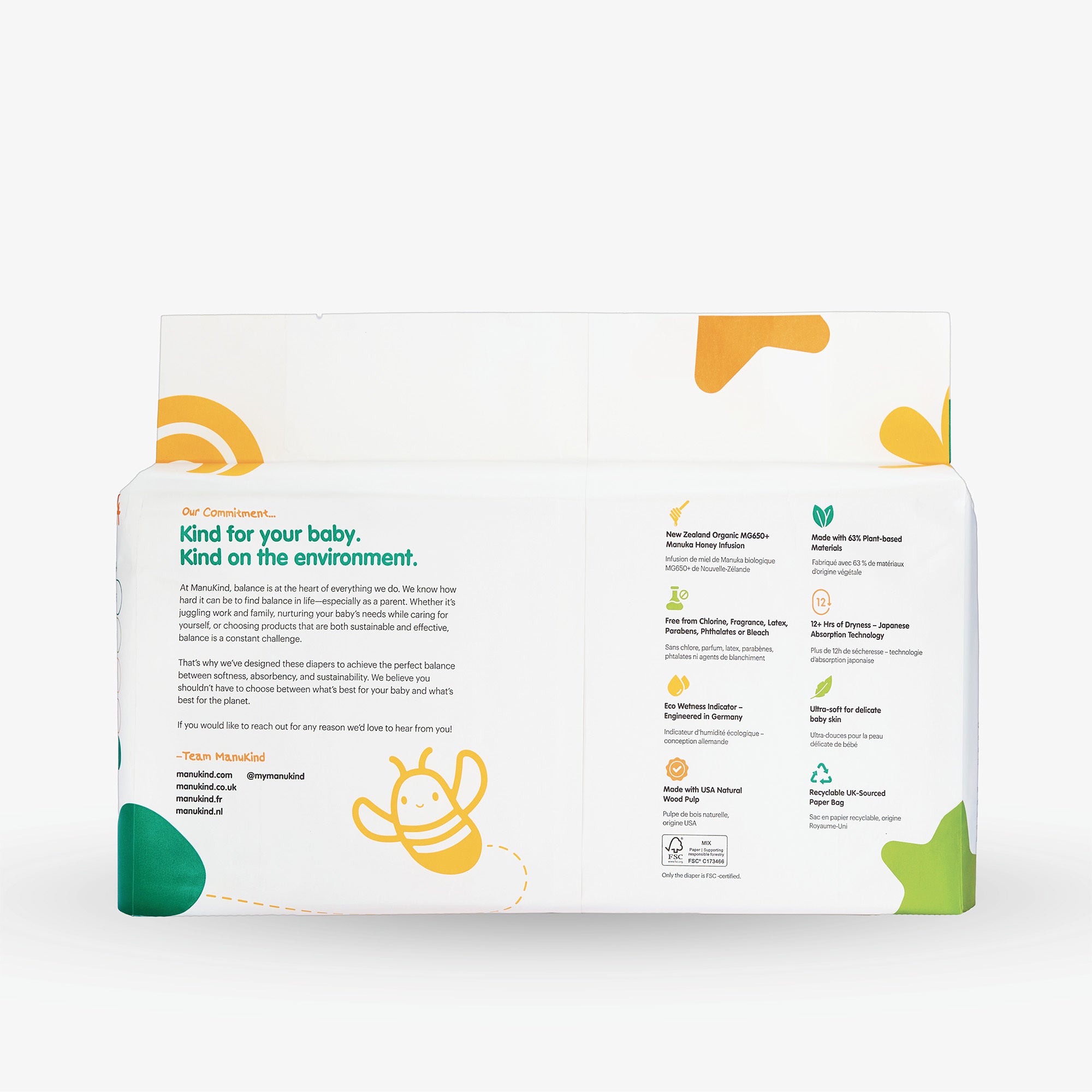 Premium Manuka Honey Diapers