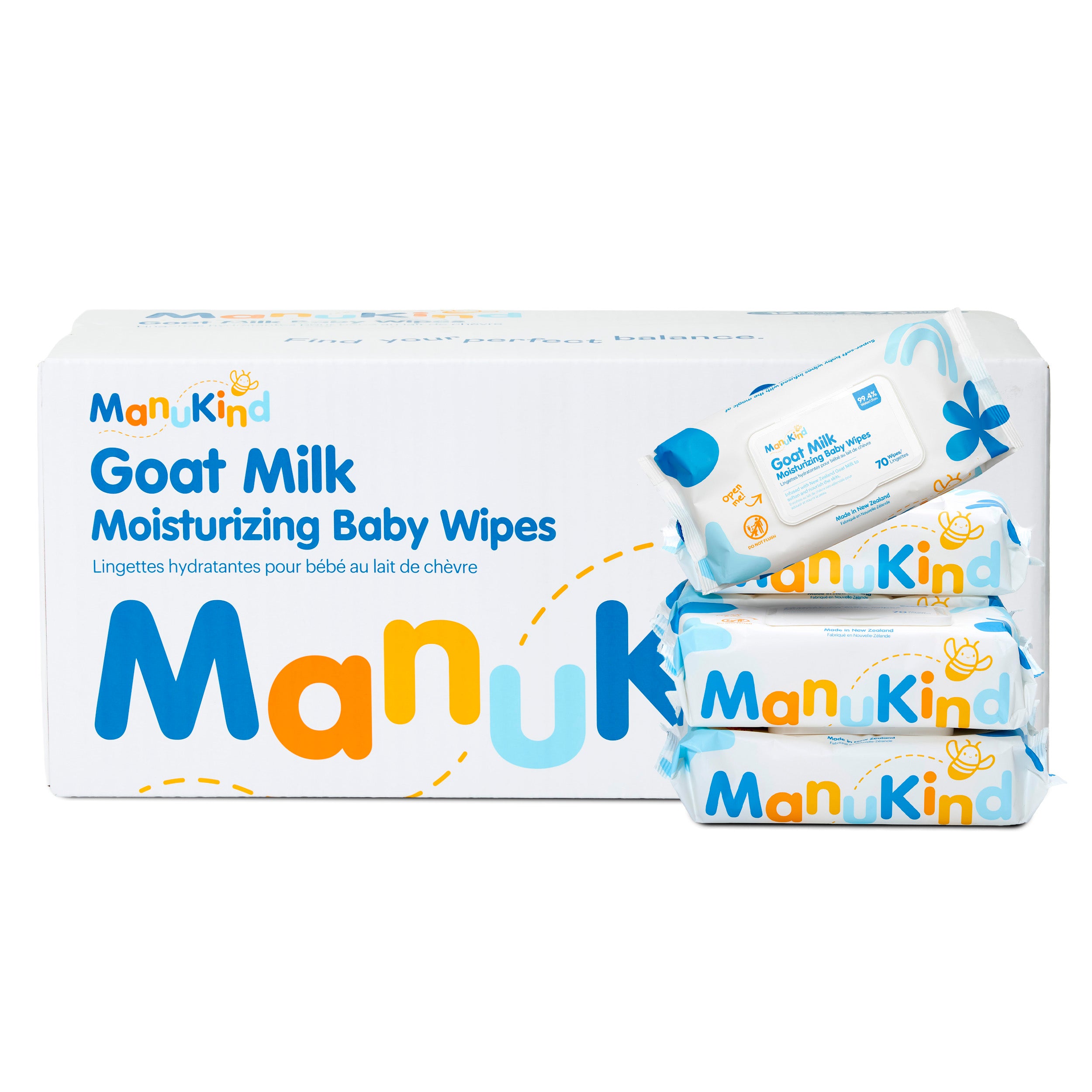 New Zealand Goat Milk Baby Wipes