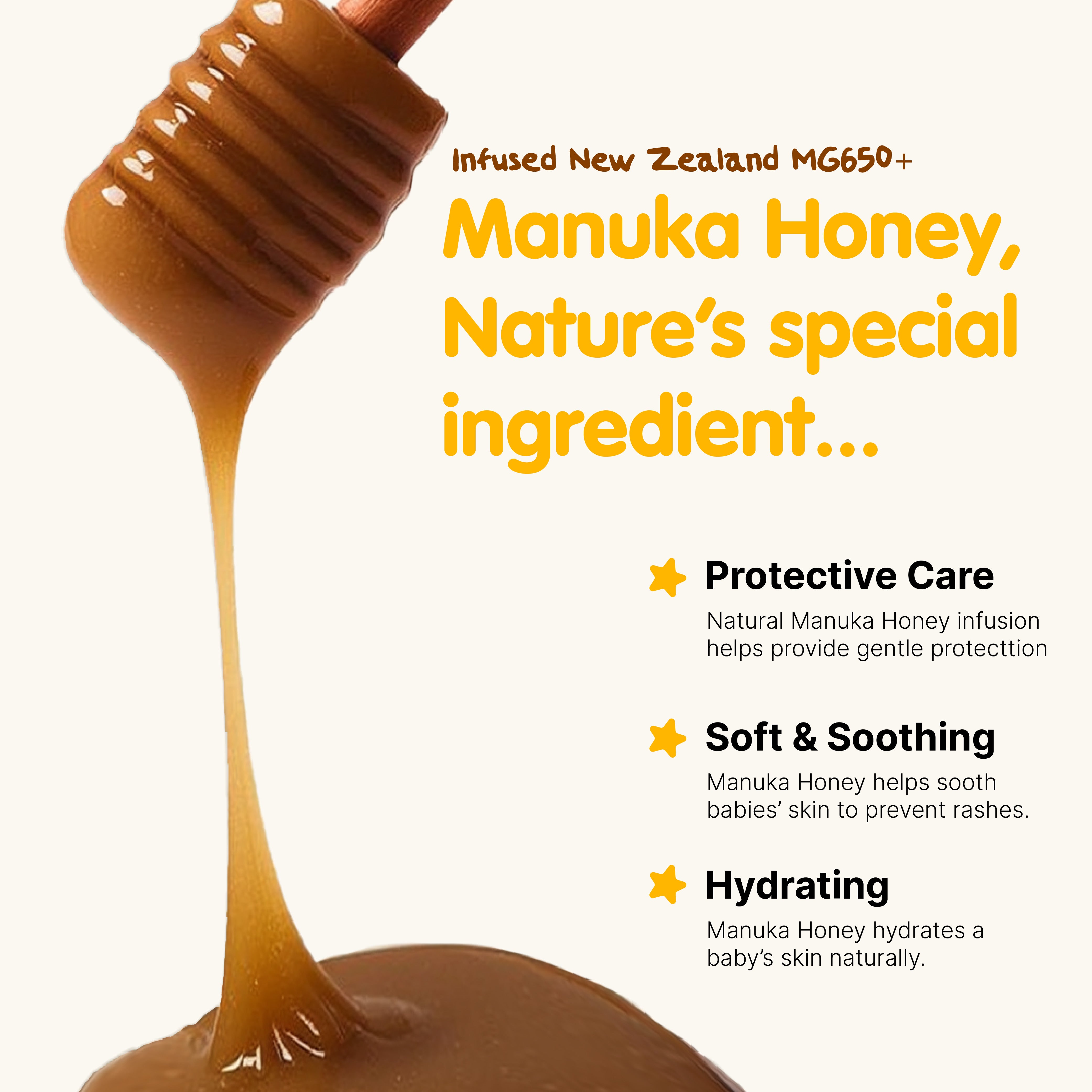 Premium Manuka Honey Diapers