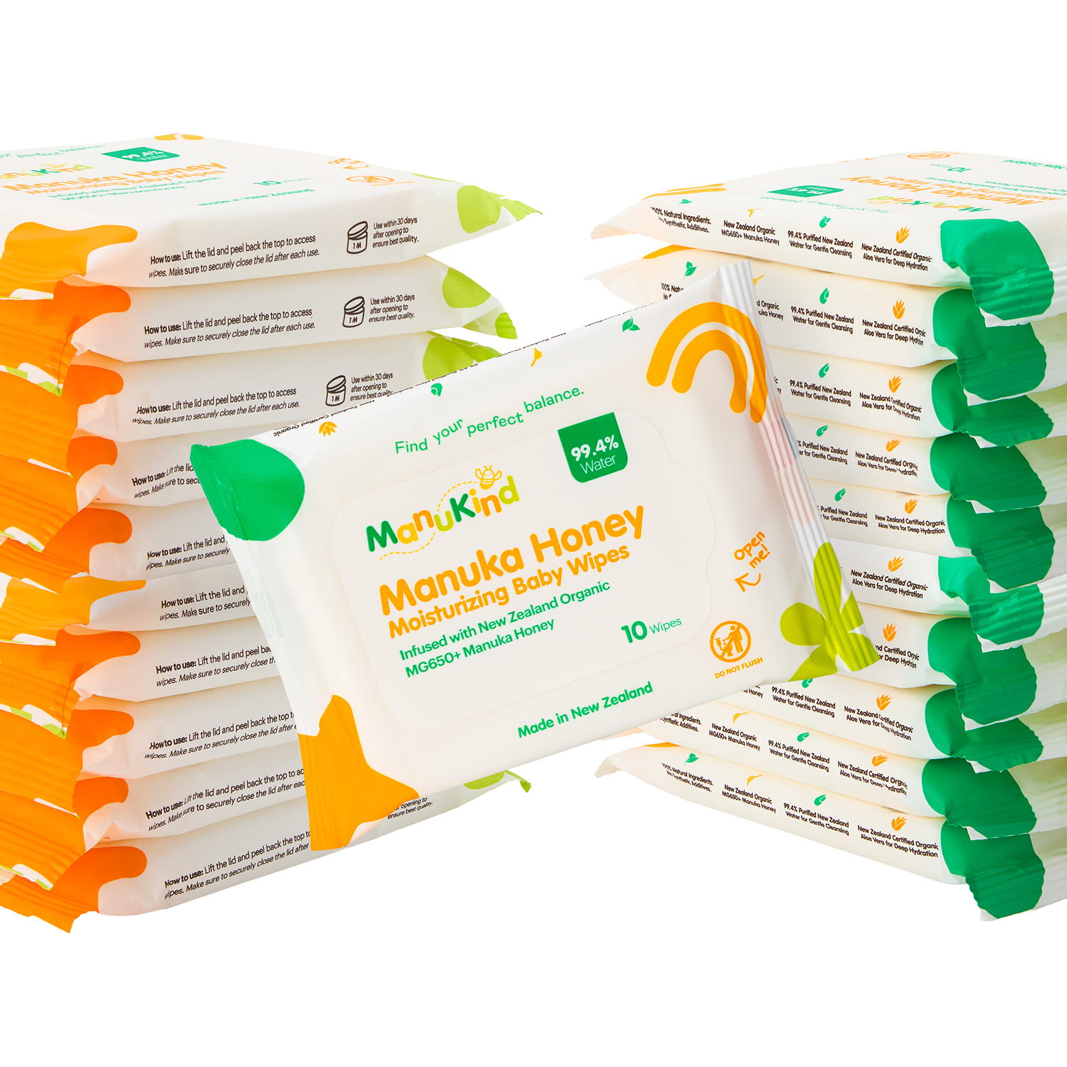 Manuka Honey Baby Wipes