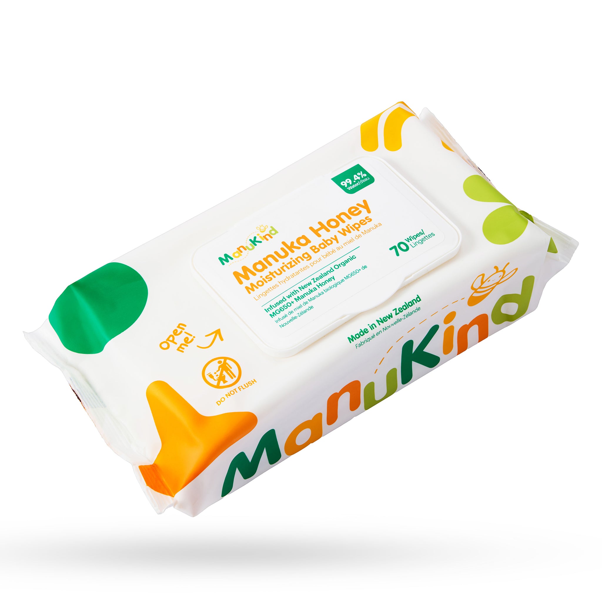 Manuka Honey Baby Wipes